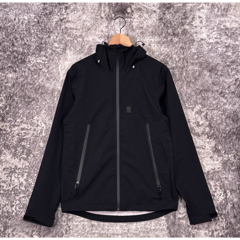 Topo Designs Jacket Small Mens Full Zip Hooded Shell